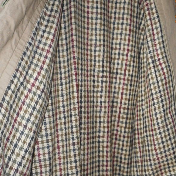 NEW Full Length Olive Green Rain Coat w/Lining - Picture 4 of 6